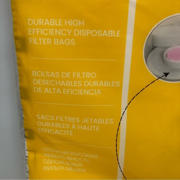 3 pack Replacement disposable filter bags G90663 15-22 gallon Wet-Dry Vacuum - Picture 5 of 9